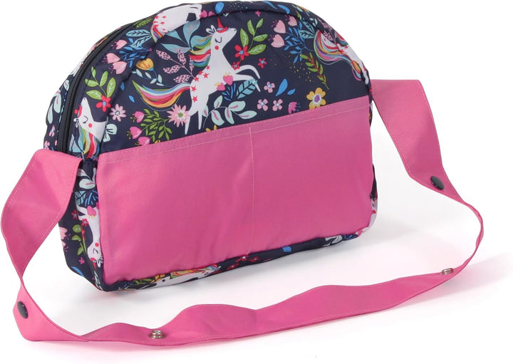 Bayer Chic 2000 - Wickeltasche für Puppen, Puppenwickeltasche, Puppenzubehör, Puppentasche, Einhorn,
