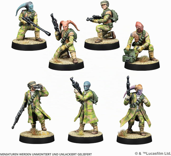 Asmodee, Star Wars: Legion – Rebel Alliance Starter Set (Rebellenallianz-Starterset), ATOMIC MASS GA