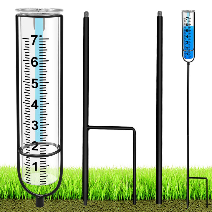 Regenmesser für den Aussenbereich, frostsicherer Regenmesser, Wassermesser für Regenmesser, höhenver