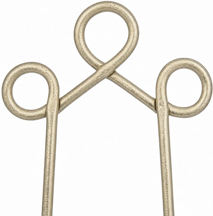 Deco 79 Traditional Metal Easel Staffelei, Eisen, braun, 5" x 8" x 9" 5" x 8" x 9" Braun, 5" x 8" x