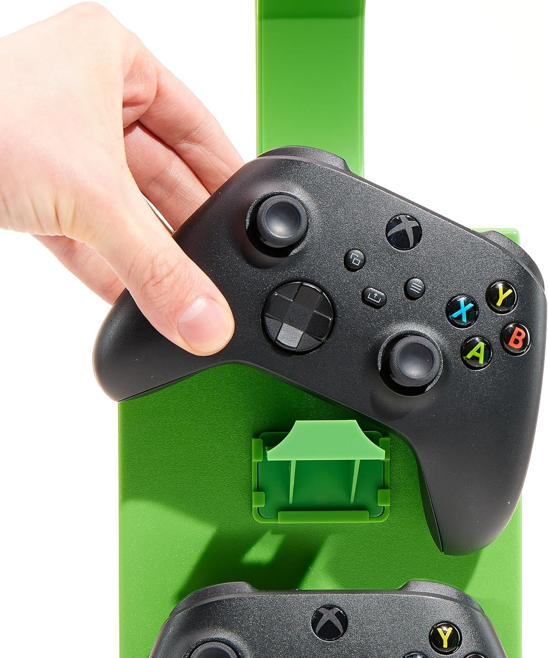 Numskull Offizieller XBOX Grüner Gaming-Schrank, Controller-Halter, Headset-Ständer für PS5, Xbox Se