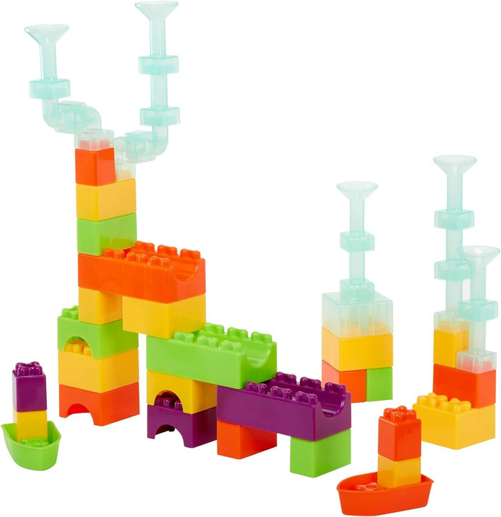 little tikes Build & Splash Water Table mit 25 Zubehörteilen - Nasses und Trockenes Spiel, Drinnen u