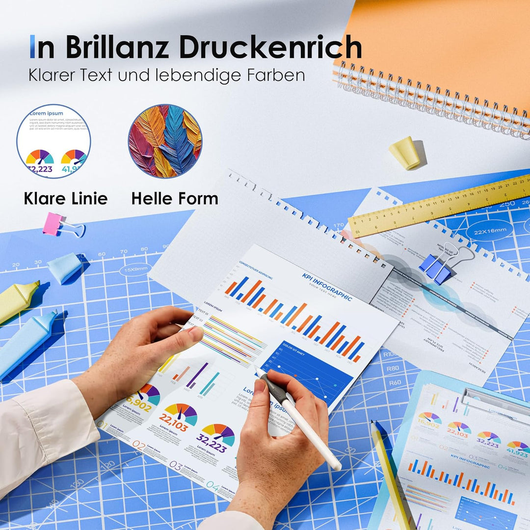 NOGIVY 201A 201X CF400A Toner mit Chip Kompatibel für HP 201A 201X CF400A CF400X Toner für HP Color