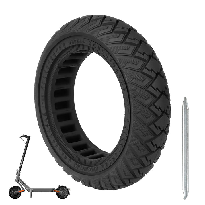 ulip Ersatzreifen für Xiaomi 4 Ultra NAVEE S65C Electric Scooter vorne und hinten 250x64 Schwarz, Sc
