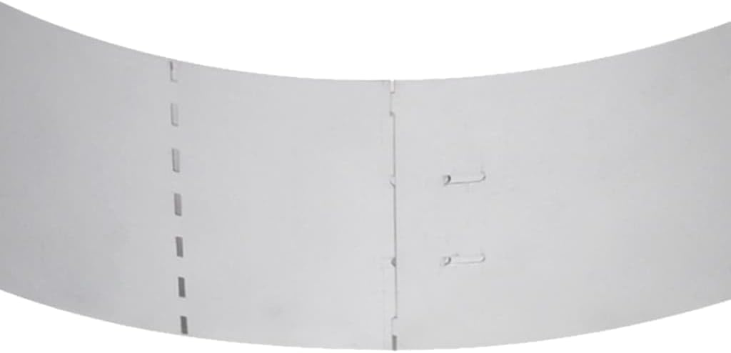 vidaXL 15x Rasenkante Verzinkt 100x20 cm Beetumrandung Beeteinfassung Mähkante, 15