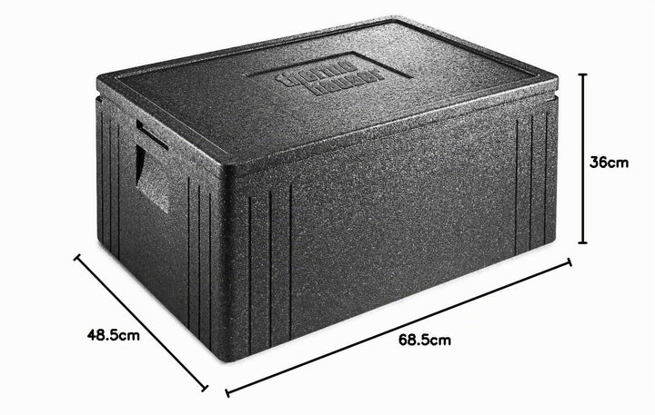 thermohauser EPP-Thermobox Universal Eco Line inklusive Deckel - 80 Liter Volumen - 68,5 x 48,5 x 36