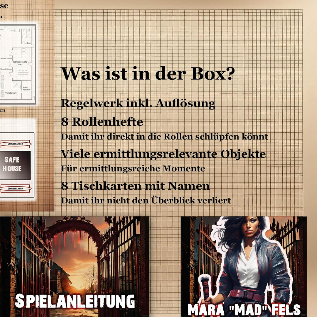 Samhain Verlag ZOMBIEDINNER - Zombieapokalypse - Der Anfang vom Ende ab 16 Jahren für 5-8 Personen -