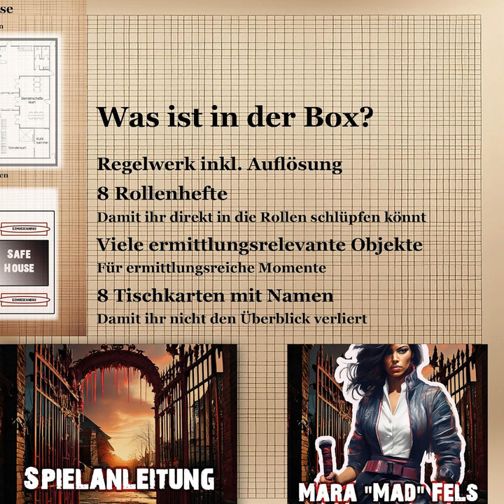 Samhain Verlag ZOMBIEDINNER - Zombieapokalypse - Der Anfang vom Ende ab 16 Jahren für 5-8 Personen -