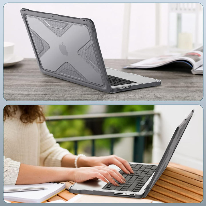 Fintie Hülle Kompatibel mit MacBook Pro 14" (2023-2021 Freisetzung) A2992 A2918 A2779 A2442 M3 M2 M1