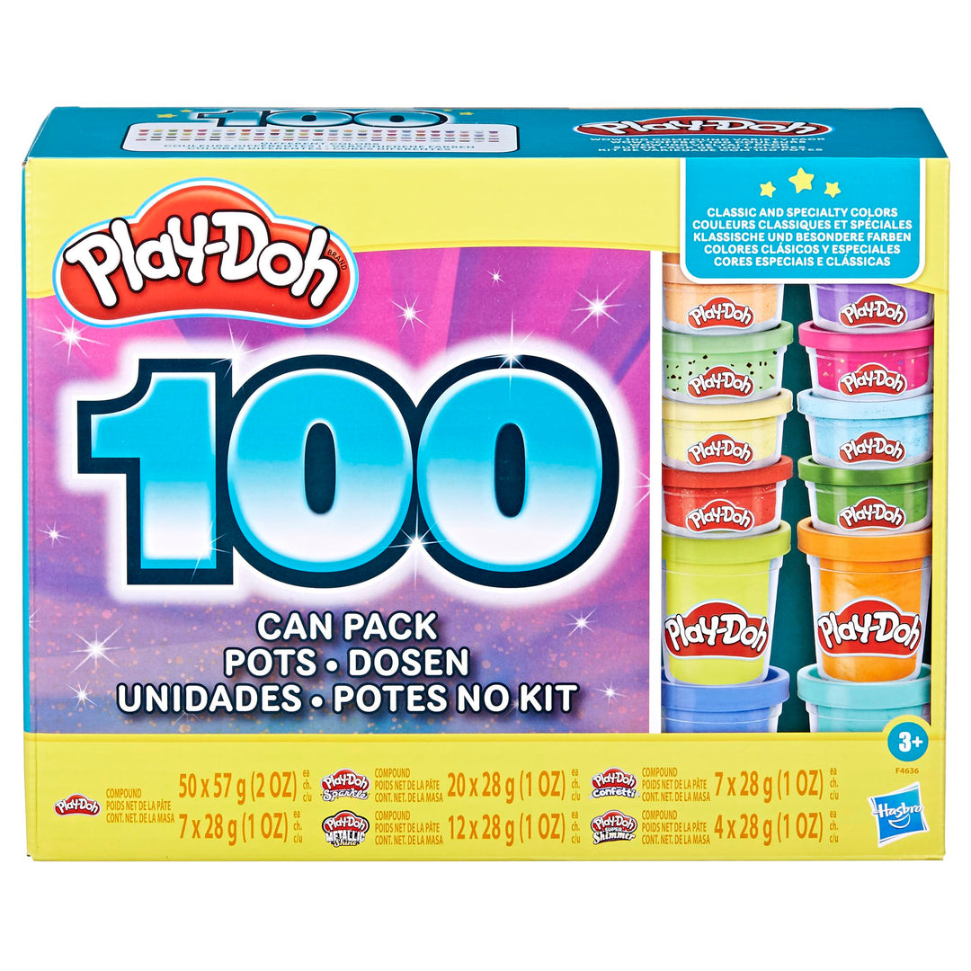 Play-Doh F46365L1 Wow 100 Compound Variety Pack, Multi