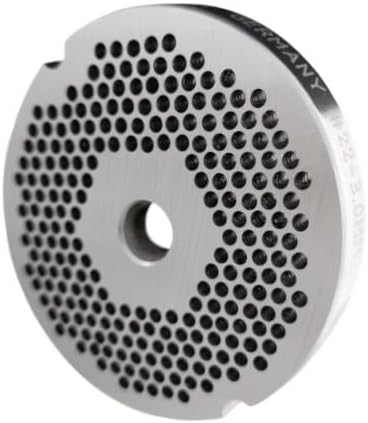 Wolfcut INOX Lochscheibe mit 2 Nuten für Fleischwolf Grössen 22-3,0 mm Bohrung