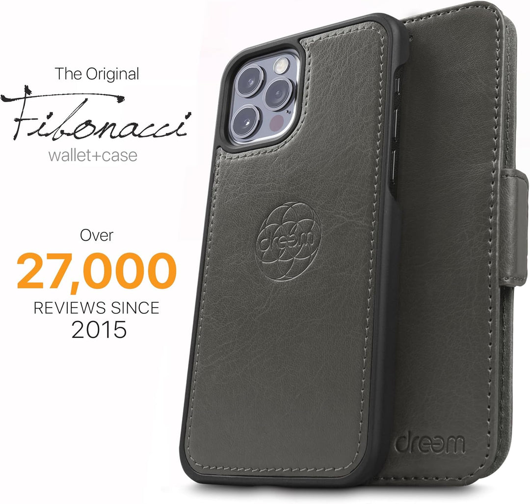 Dreem Fibonacci 2in1 Handyhülle Flipcase für iPhone 12 Pro Max | Magnetisches iPhone Case | TPU Etui
