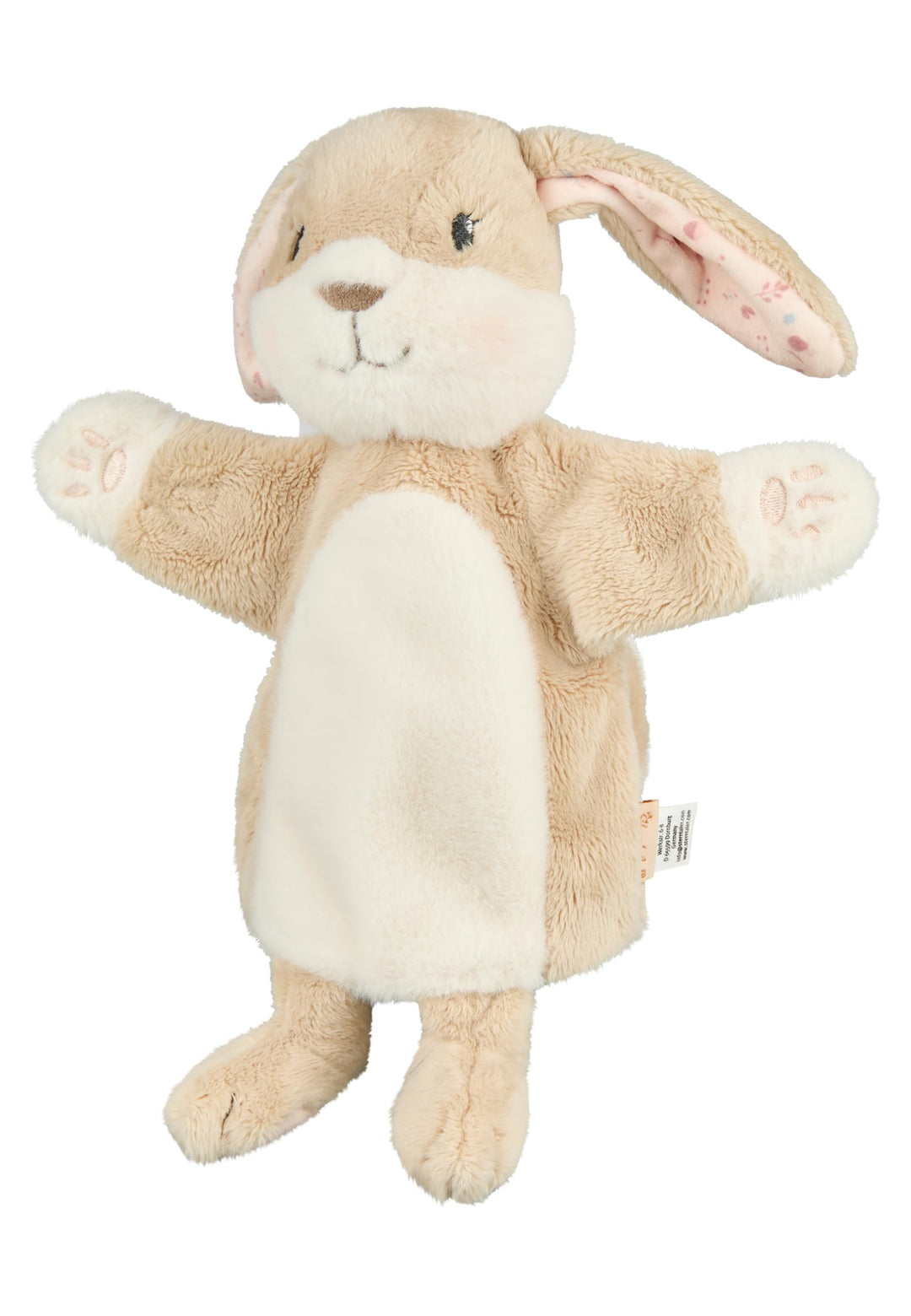 Sterntaler Handpuppe Hase Hanni - weiches Spielzeug zum Puppentheater - Erzählen, Kuscheln &amp; Sprachf