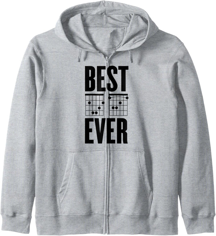 Lustige Gitarre bestes Bf aller Zeiten Vintage-Musikgeschenk Kapuzenjacke