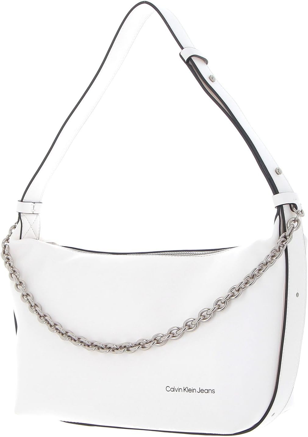 Calvin Klein CKJ Sculpted Rounded Shoulderbag Ancient White