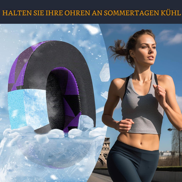 SOULWIT Kühlgel Ersatz Ersatzpolster Polster Ohrpolster für Skullcandy Hesh 3/ANC/Evo &amp; Crusher Wire