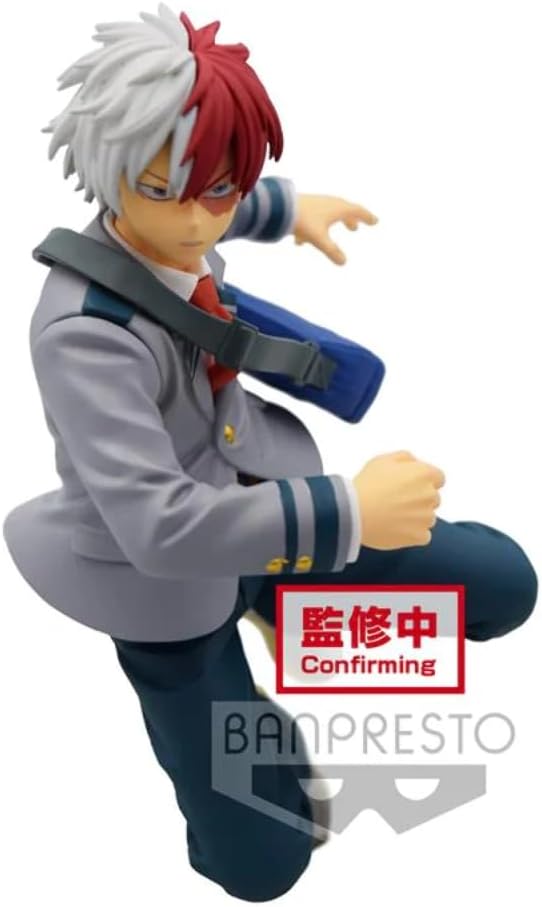 Banpresto My Hero Academia Shoto Todoroki Figur Bravegraf, 14 cm