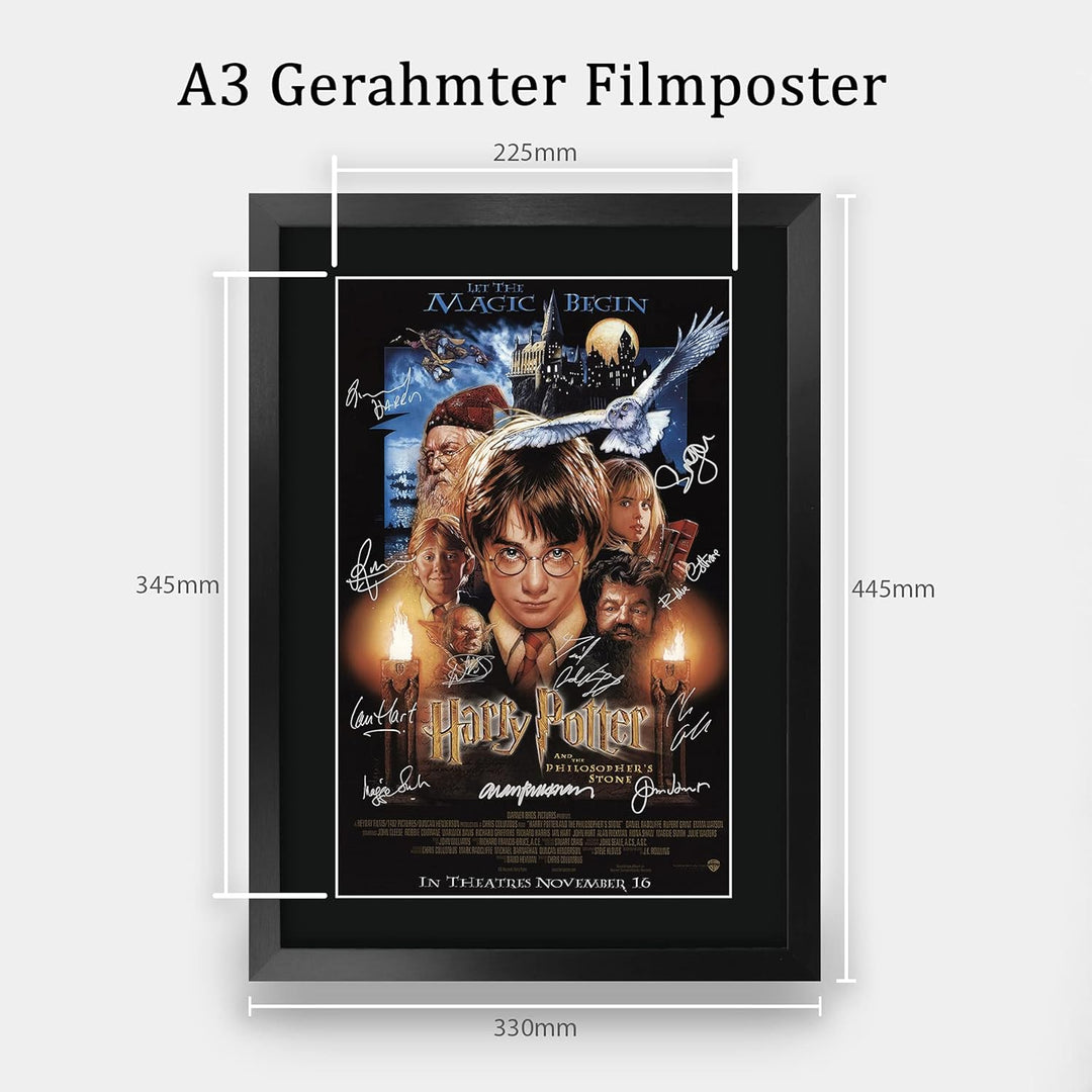HWC Trading Stein der Weisen Harry Potter Die Darsteller Daniel Radcliffe Emma Watson Rupert Grint G