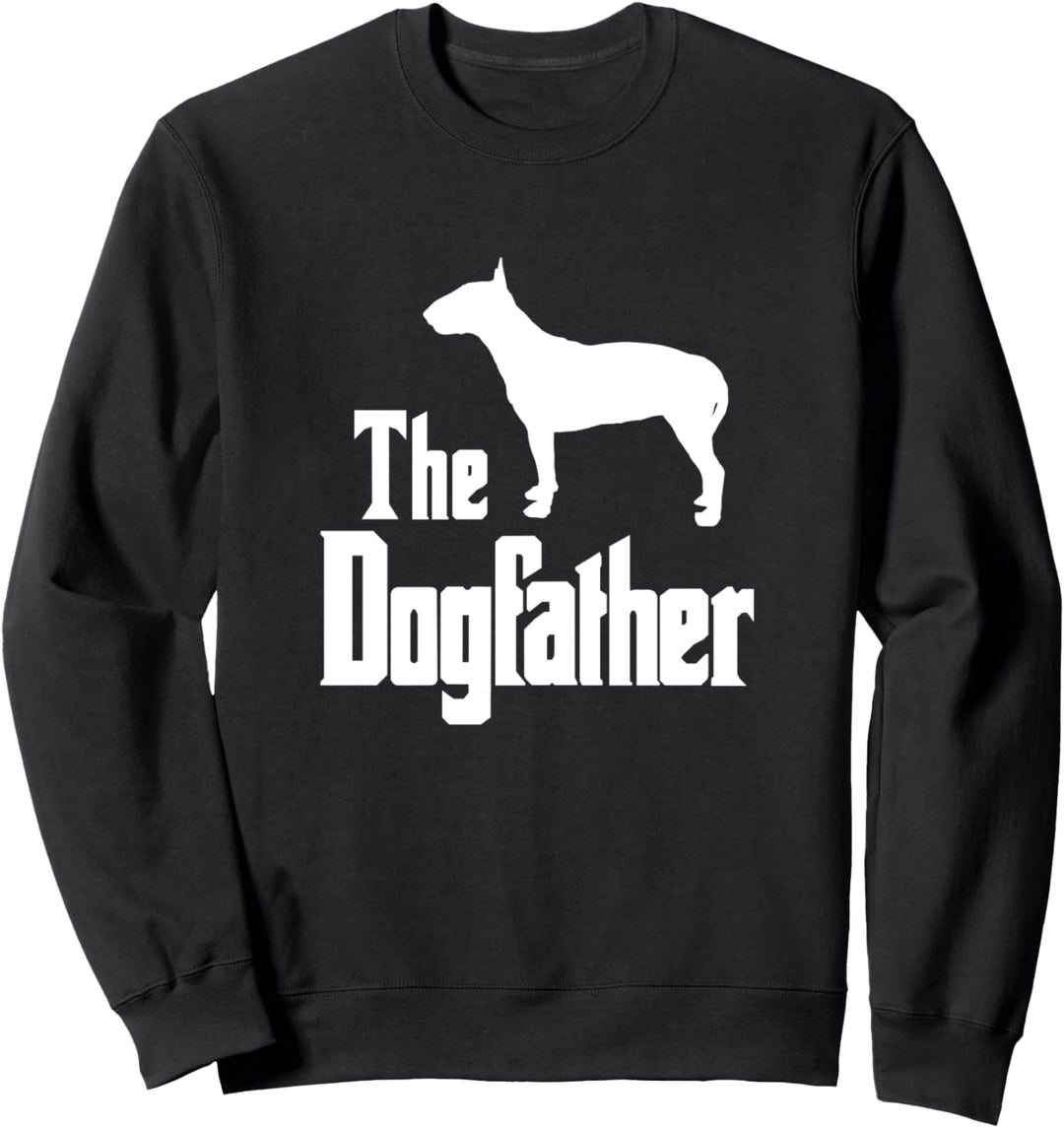 The Dogfather - Hund, Geschenk, lustiges Bull Terrier Sweatshirt