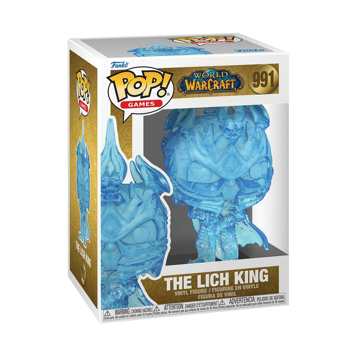 Funko Pop! Games: Warcraft - Lich King - World of Warcraft - Vinyl-Sammelfigur - Geschenkidee - Offi