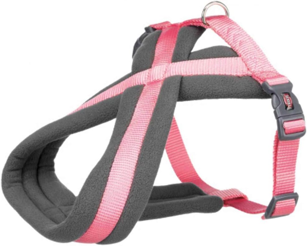 TRIXIE Premium Hundegeschirr mit Fleecepolsterung, Ozeanblau, S Türkis S, 35-65cm/20mm (Paquete de 1