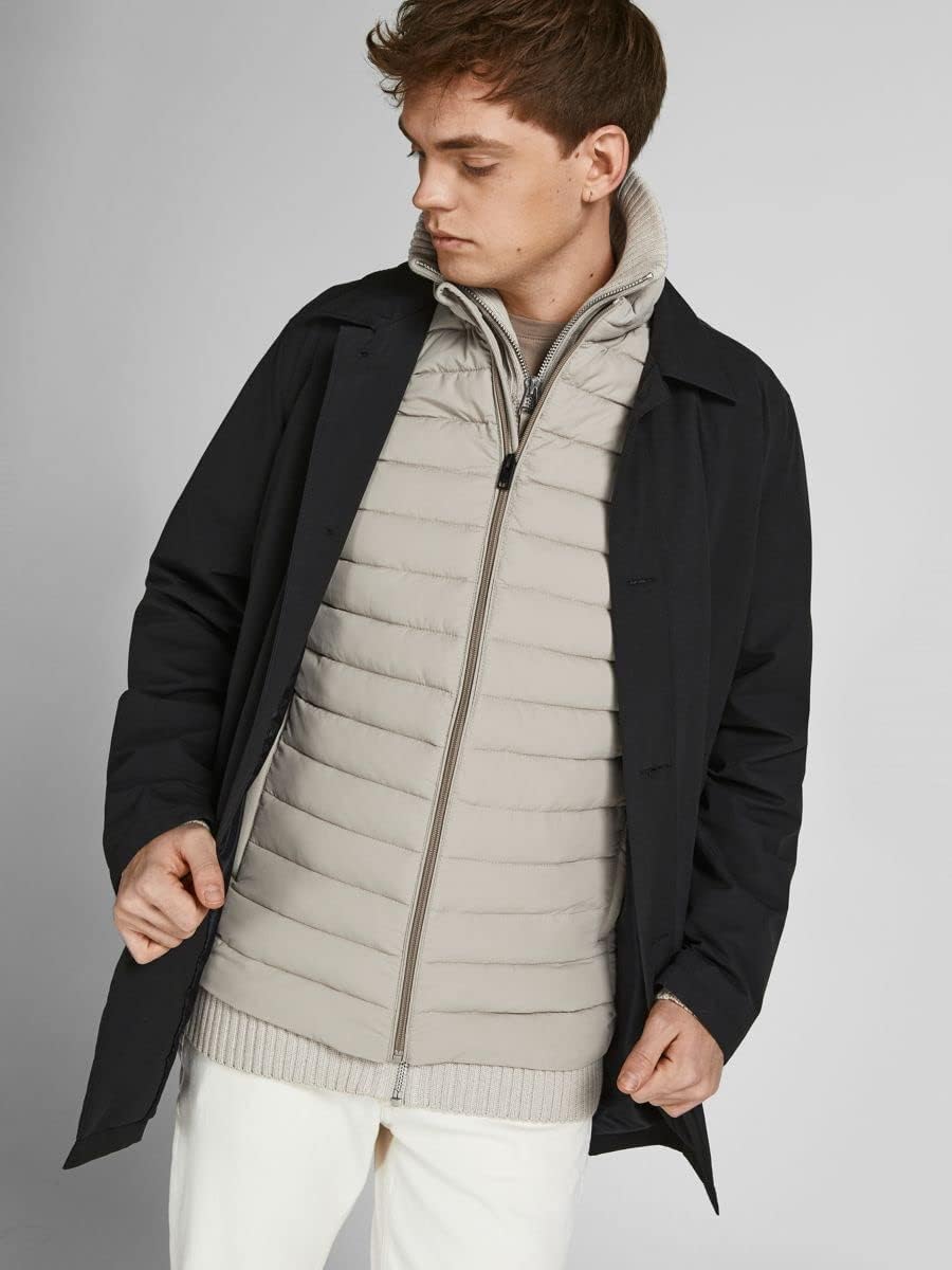 JACK & JONES Herren Jjerecycle Bodywarmer Noos Weste M Crockery, M Crockery