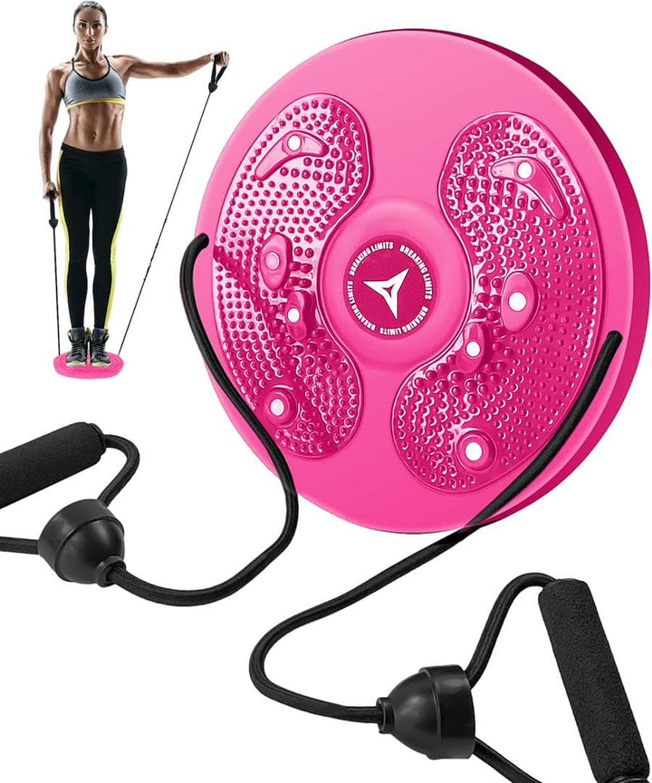Breaking Limits Taillentwister - Twist Waist Disc Board - Drehscheibe, Balanceboard für Bauch, Beine