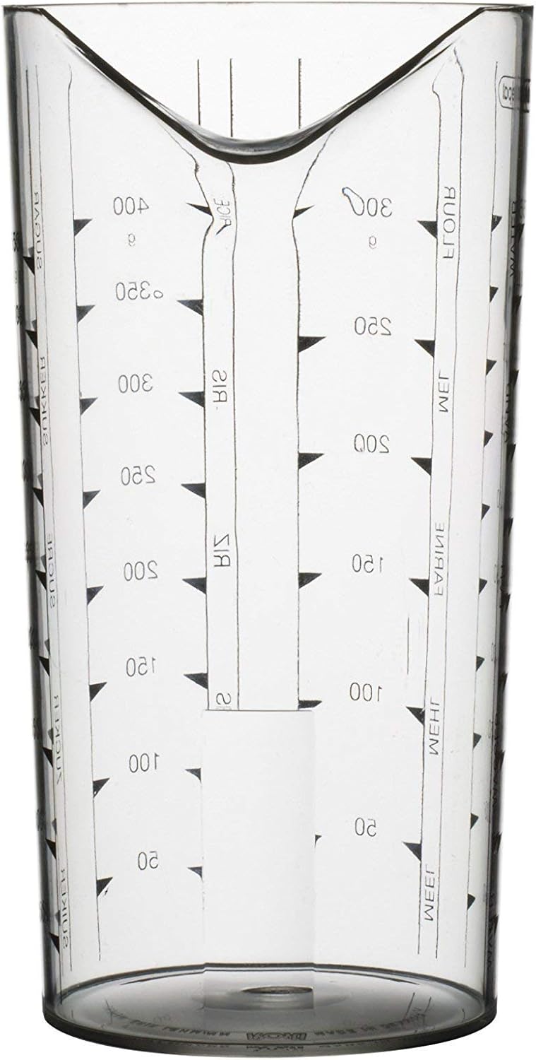 Rösti Messbecher 0,5ltr klar