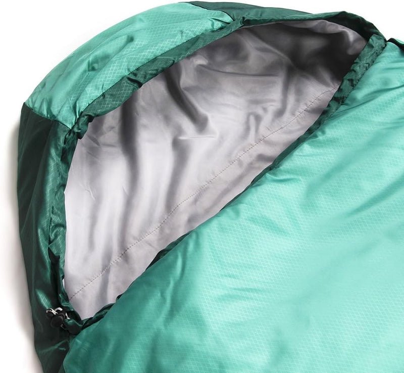 meteor® Schlafsack für Damen und Herren -INDUS- Premium Mumienschlafsack mit Reissverschluss Indoor