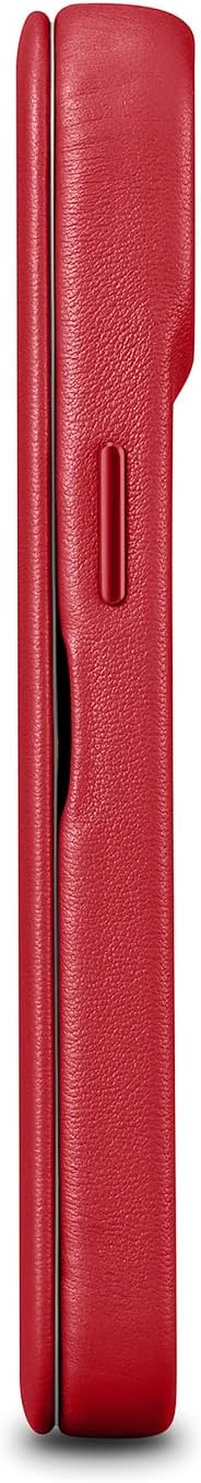 Mobiskin Hülle kompatibel mit Apple iPhone 14 Plus (6,7 Zoll), Handyhülle mit echtem Leder, Case, Sc