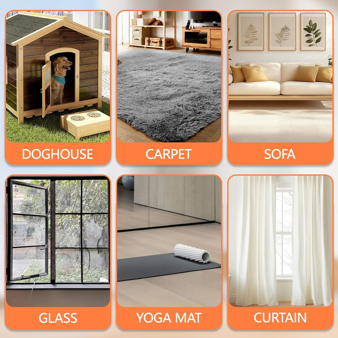 Dampfreiniger, 2500W Dampfreiniger Handgerät, 1200ml Tragbarer Hochdruck Dampfreiniger mit 3 Bürsten