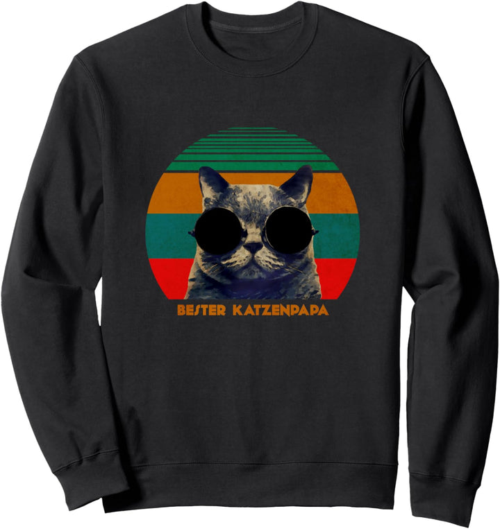BESTER KATZENPAPA ÜBERHAUPT Sweatshirt