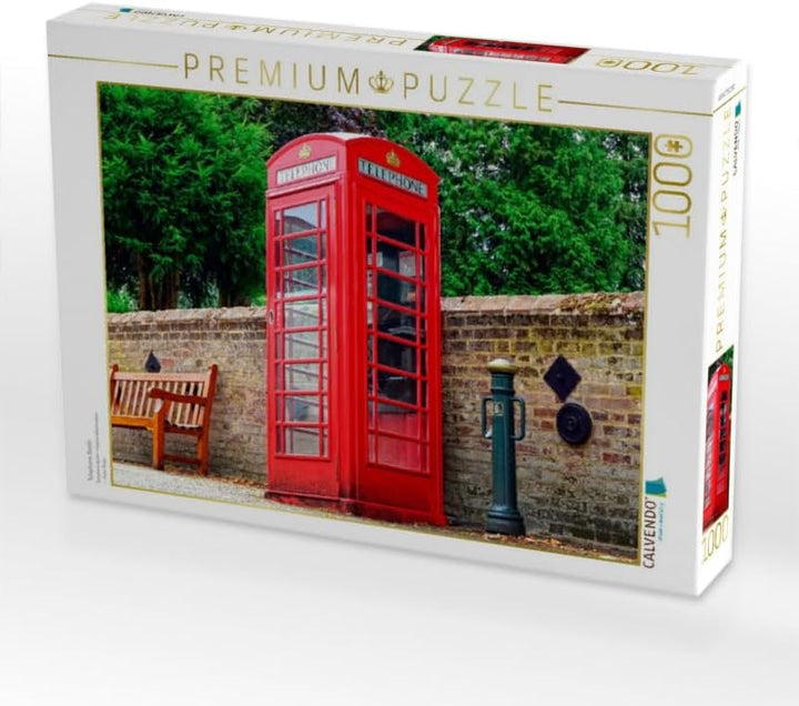 CALVENDO Puzzle Telephone Booth 1000 Teile Lege-Grösse 64 x 48 cm Foto-Puzzle Bild von Peter Roder,