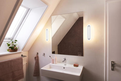 Ledvance Smart LED Badezimmerlampe black, 1200LM, 3000-6500K, 300mm x 70mm, IP44, Orbis Bath Wandleu