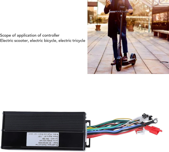 Brushless Motor Controller, 48V 60V 64V 1000W Bürstenloser Motor Controller für Elektrofahrrad Elekt