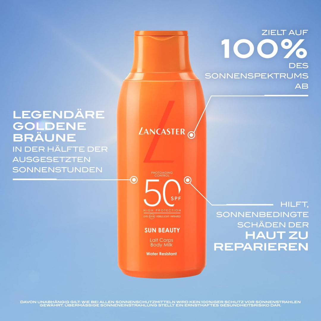 LANCASTER SUN BEAUTY – Sonnenmilch SPF30 175 ml