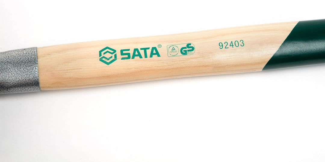 SATA ST92403SC Schlosserhammer, Vorschlaghammer, Stahlhammer und Ingenieurhammer, mit Hickory Holzst