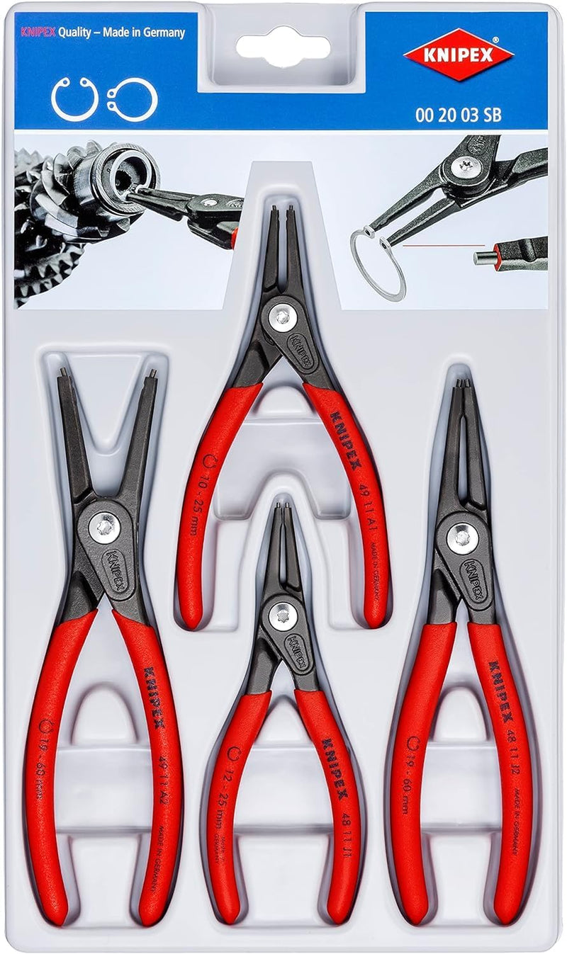 Knipex Präzisions-Sicherungsringzangen-Set 00 20 03 SB