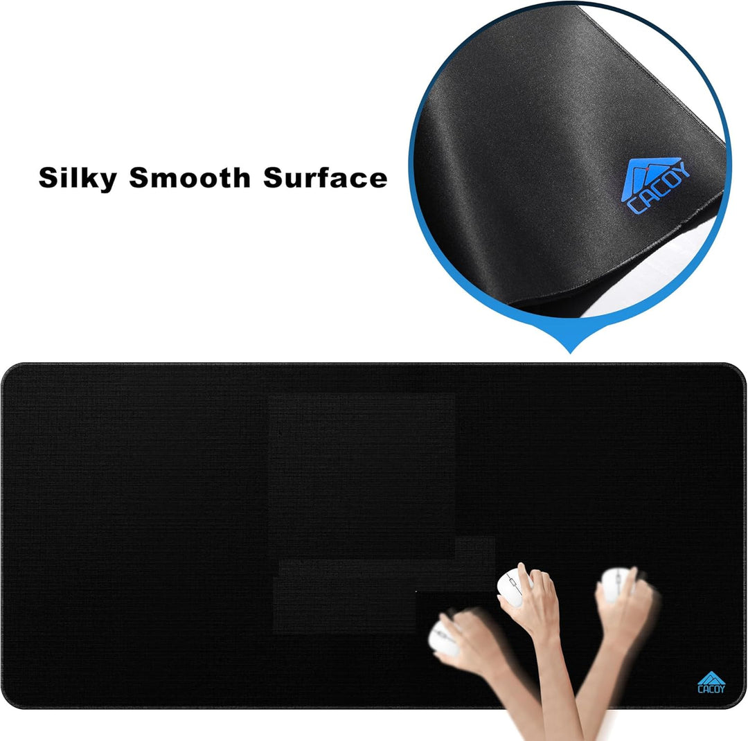 Cacoy 1200x600 mm Übergrösse Gaming Mauspad XXL, Gross Mousepad, Präzises und Langlebiges Rutschfest