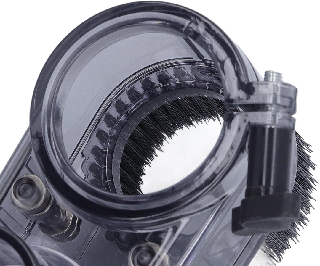 CNC-Fräser-Staubschuh, Transparente Vakuumabdeckung mit Magnetischer Absaugung für Spindelmotoren mi