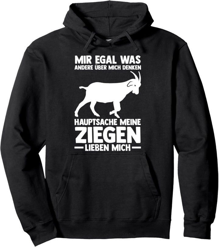 Ziege Ziegenbauer Ziegenstall Bauernhof Ziegen Pullover Hoodie