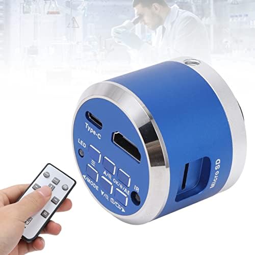 Mikroskopkamera, 4K 1080P HDMI Industrielle Elektronische Digitale Videomikroskopkamera mit Fernbedi