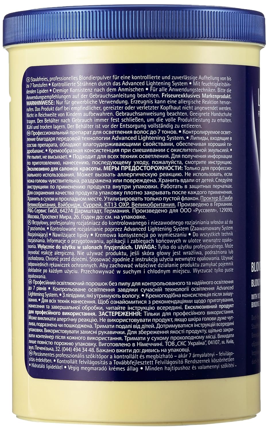 Londa Blondoran Blondierpulver, 500 g, 1er Pack, (1x 0,5 kg)
