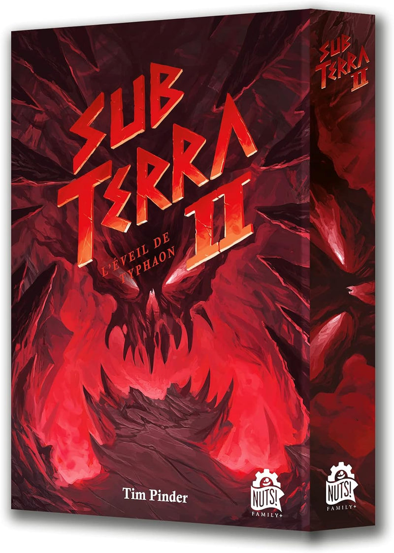 Sub Terra 2 (Erweiterung 1: Das Erwachen von Typhaon) – Gesellschaftsspiel – französische Version