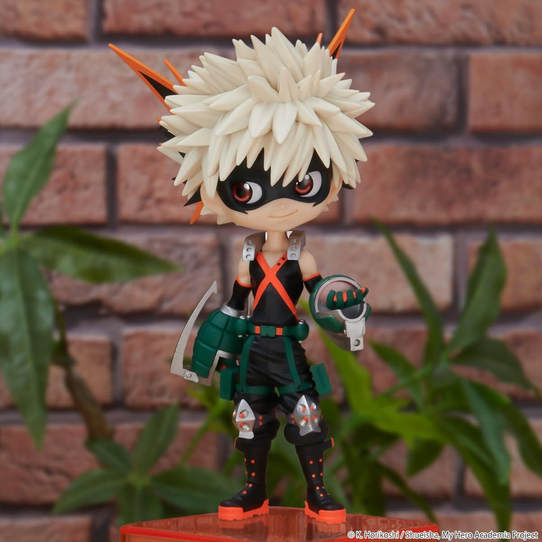 BANDAI Banpresto - Figurine My Hero Academia - Katsuki Bakugo Q Posket Ver A 14cm - 4983164172904 Me