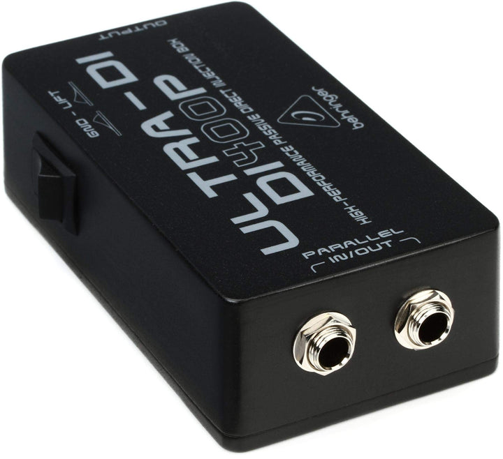 Behringer ULTRA-DI DI400P Passive Hochleistungs-DI-Box ULTRA-DI DI400P Single, ULTRA-DI DI400P Singl