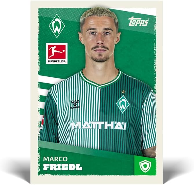 Topps Bundesliga Stickers 23/24 - Displaybox - 36 Päckchen pro Display Box (252 Sticker)