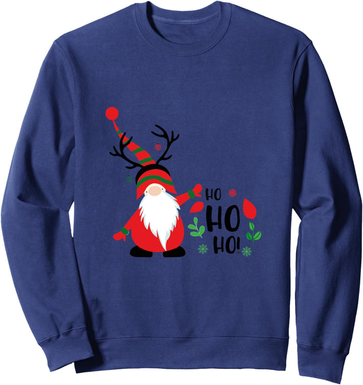 Weihnachtsoutfit Mini Weihnachtsmann Santa Nikolaus Ho Ho Ho Sweatshirt