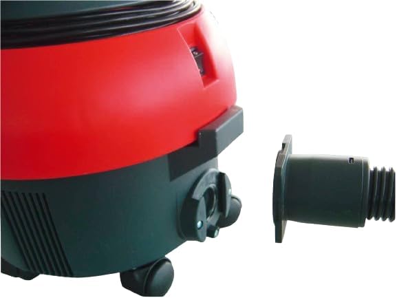 S10 Staubsauger 850 Watt - Staubsauger mit Kabel (10m) rot, Trockensauger