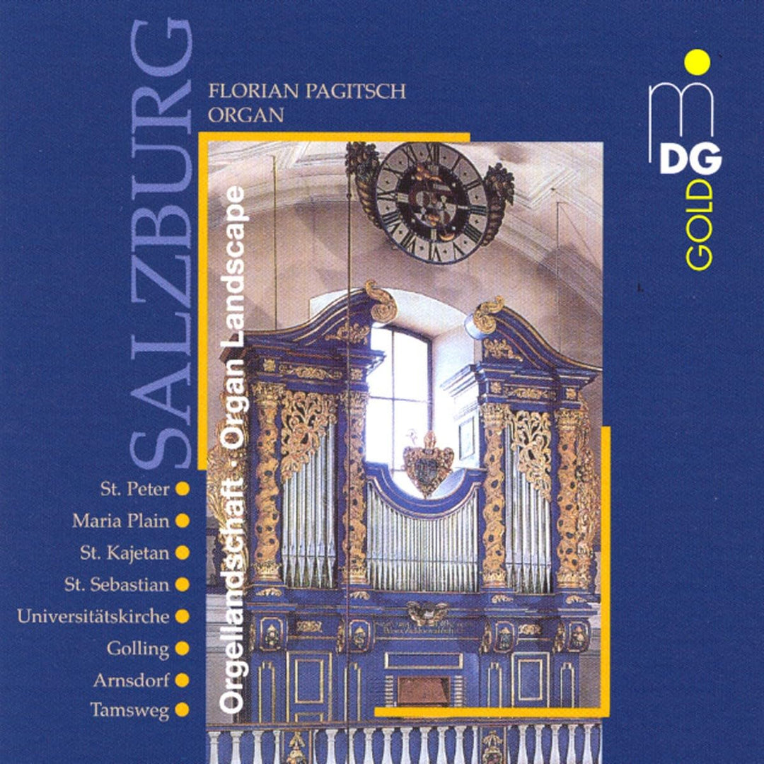 Orgellandschaft Salzburg, Audio-CD